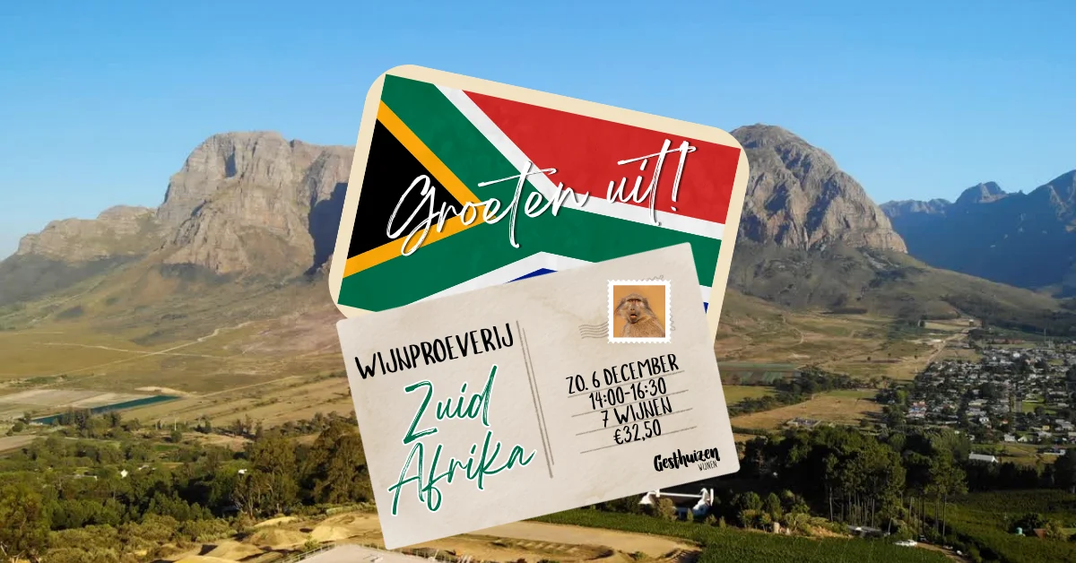 Wijnproeverij Zuid-Afrika